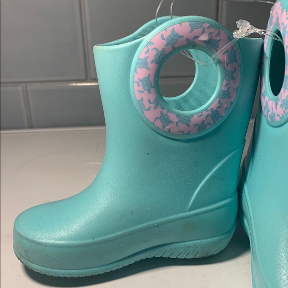 Kids Aqua Rain Boots - Picture 6 of 6